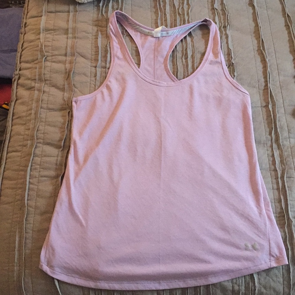 Lavender Under Armour workout tank ✨